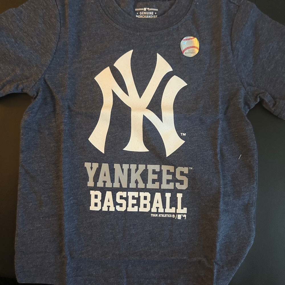 Genuine Merchandise Navy Tee with White Emblem